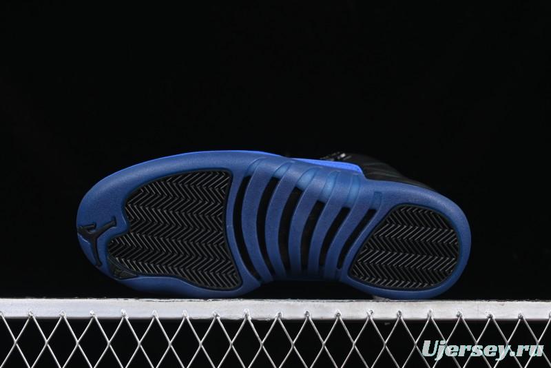 Nike Air Jordan 12 Retro Basketball Shoes with Game Royal Colorway - 130690-014