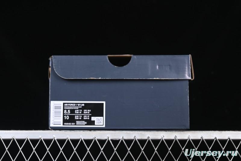 Nike Air Force 1 '07 Low Casual Sneakers with Full-Length Air Cushion - HM9483-001