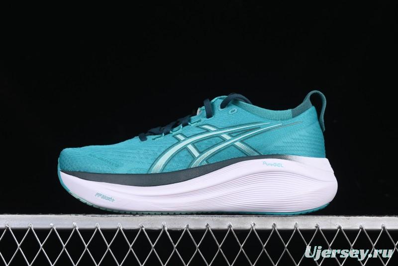 Asics Gel-Nimbus 27 Retro Breathable Casual Shoes Cushioned Men's Durable Running Shoes - 1011B958-301