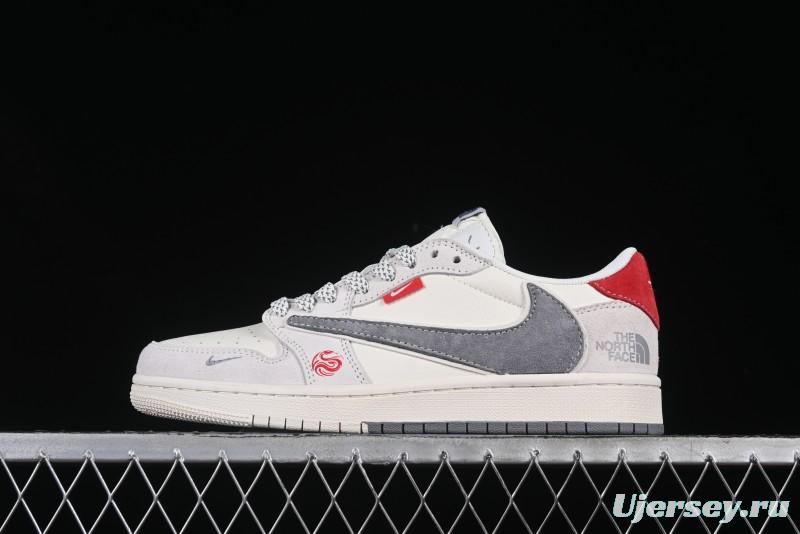 Nike Travis Scott x Fragment Design x Air Jordan 1 Low OG SP AJ1 Low Top Casual Sneakers - SJ2068-145