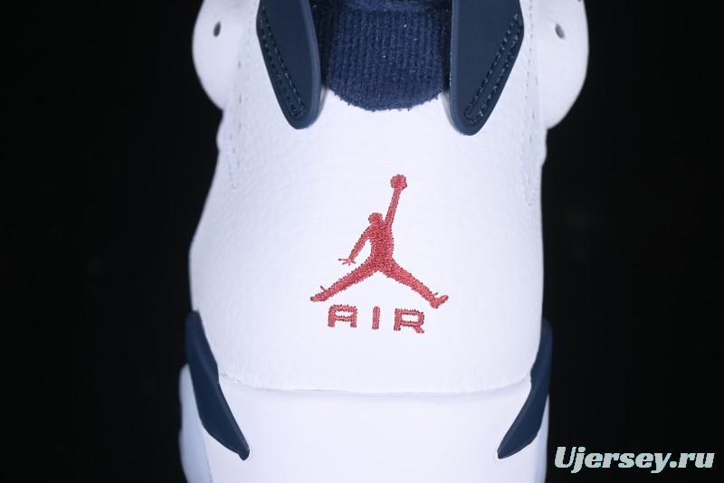 Nike Air Jordan 6 Retro "Olympic" Basketball Shoes - CT8529-164