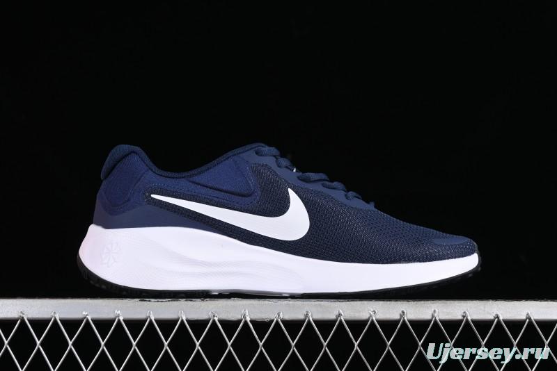 Nike Revolution 7 Wide Low-Top Running Shoes with Breathable Mesh and Durable Cushioning - FB2207-400