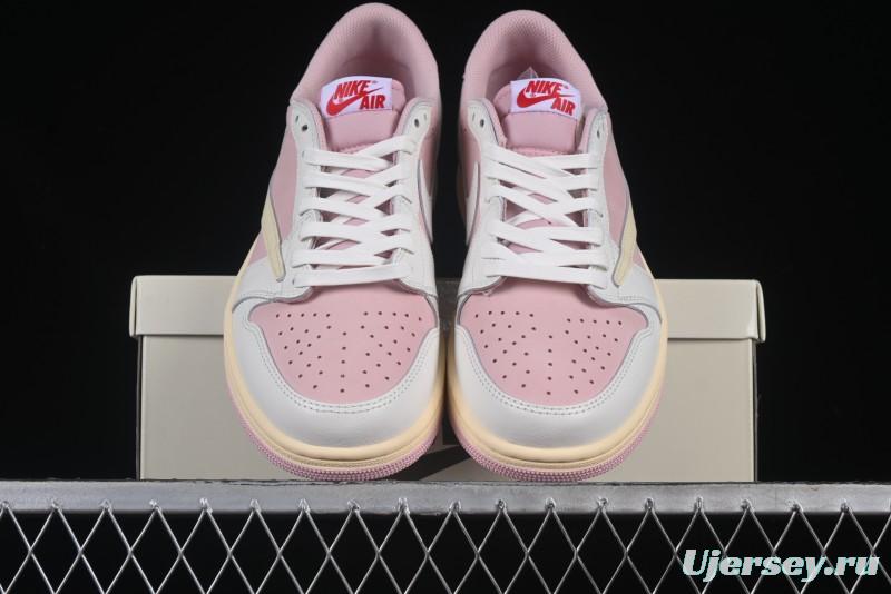 Nike Travis Scott x Air Jordan 1 Low OG Retro Sneakers - DM7866-600