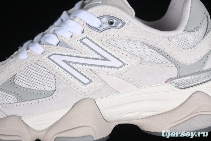New Balance NB9060 Series Retro Casual Running Shoes with ABZORB Cushioning - U9060FGN