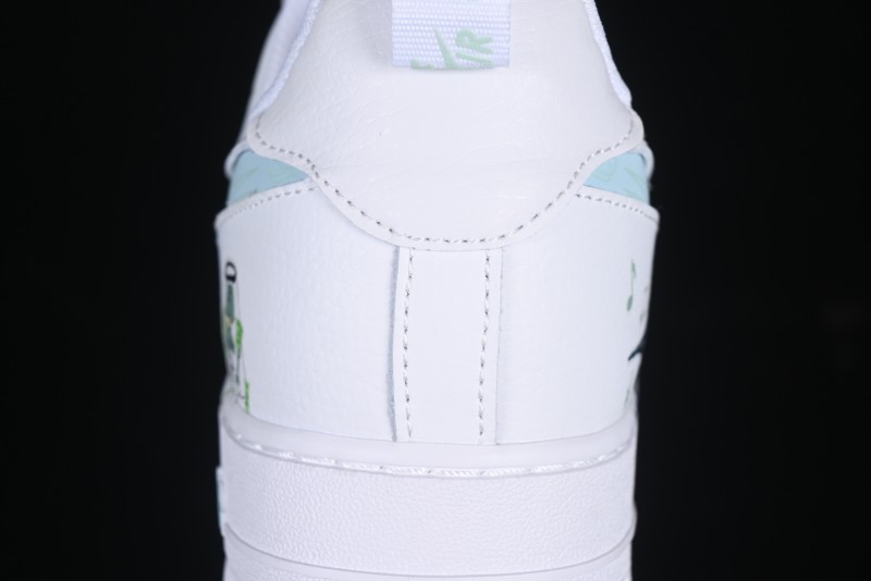 Nike Air Force 1'07 Low "Octopus Brother" SpongeBob Comic Series Squidward Middle East Casual Sneakers - FB8971-060