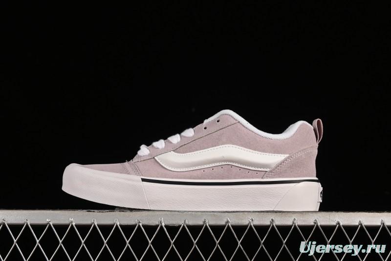 Vans Classics Knu Skool Retro Chunky Tongue Sneakers with Enlarged Toe and Breathable Mesh - VN000CRP0L08