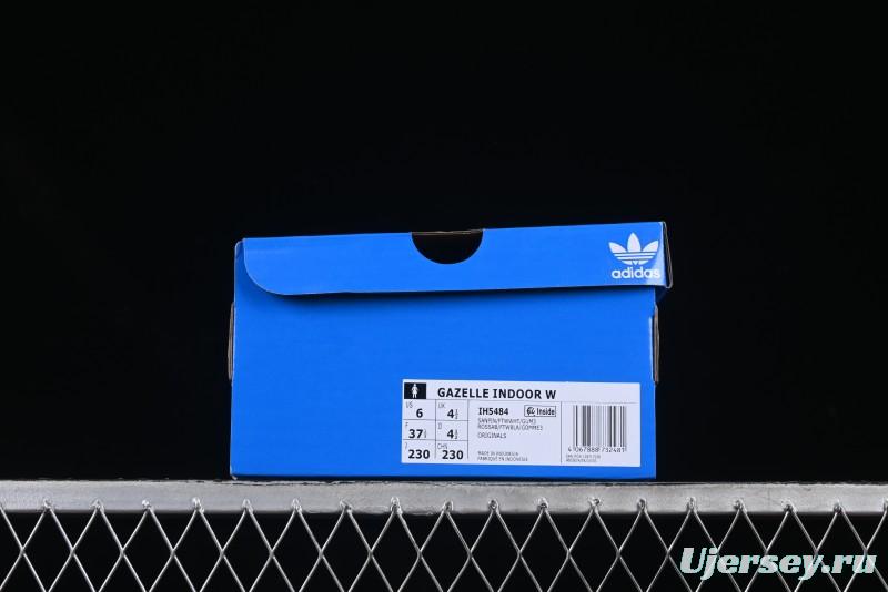 Adidas Originals Gazelle Indoor Retro Casual Slip-Resistant Wear-Resistant Low-Top Sneakers - IH5484