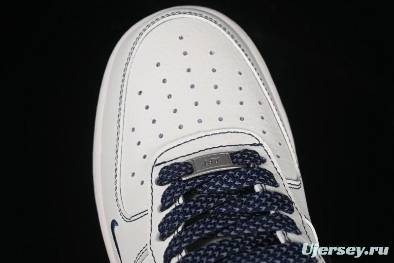 Nike Air Force 1 '07 Low The North Face x COMME des GARÇONS Navy Blue Line Casual Sneakers - HH7518-051