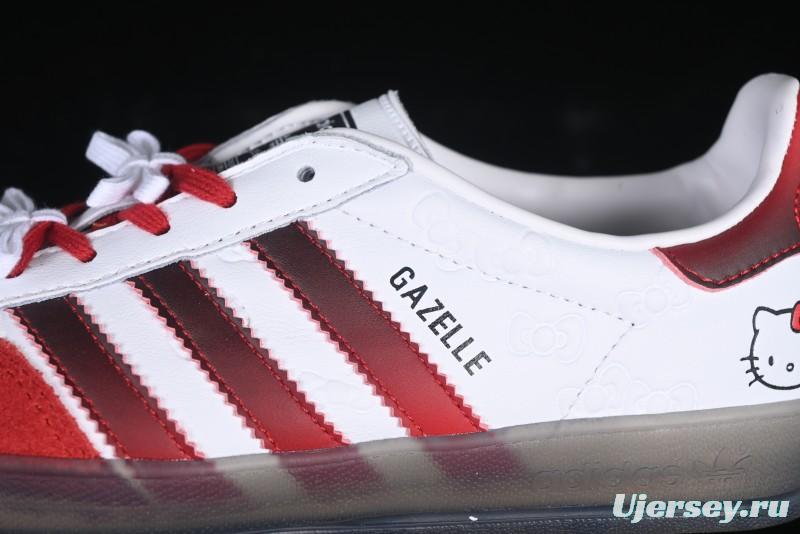 Adidas Originals Gazelle Indoor II Retro Casual Slip-Resistant Wear-Resistant Low-Top Sneakers - II0013