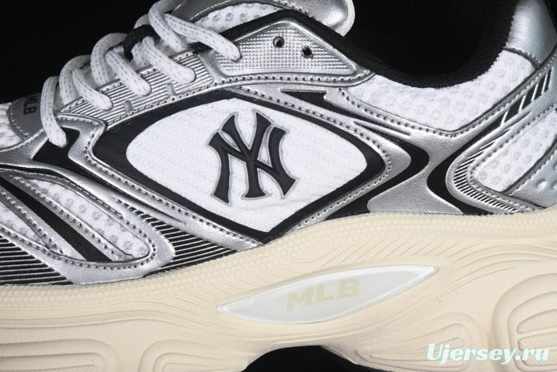New York Yankees MLB Winner Chunky Height Increasing Thick Sole Running Shoes - 3ASHWD15N50IVS