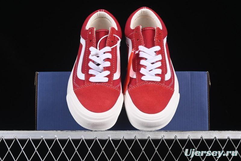 Vans Premium Old Skool 36 Retro Skate Shoes with Full-Grain Leather and Cushioned Insole - VN000D569IJ