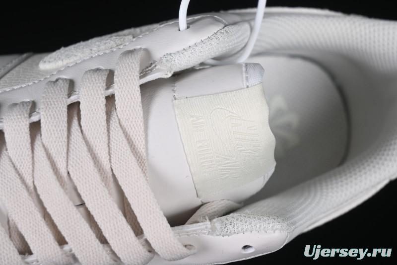 Nike Air Force 1 Low "Triple White Beige" Sneakers