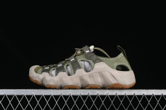 Keen Newport H2 Outdoor Sports Water Sandals with Drainage and Toe Protection - 1026686GREEN