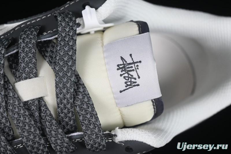 Nike Air Force 1'07 Low Stussy Collaboration Star Dust Grey Low-Top Casual Sneakers - XZ6188-229