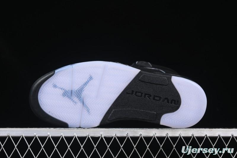 Nike Air Jordan 5 Retro Black "Metallic Reimagined" Basketball Shoes - HF3975-001