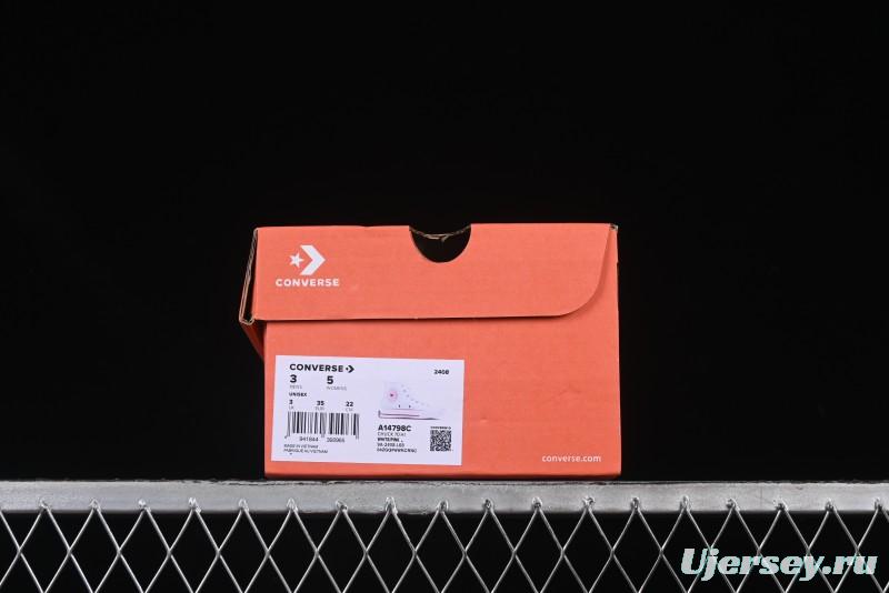 Converse Chuck 70 Valentine's Day Rose High Top Casual Sneakers - A14798C