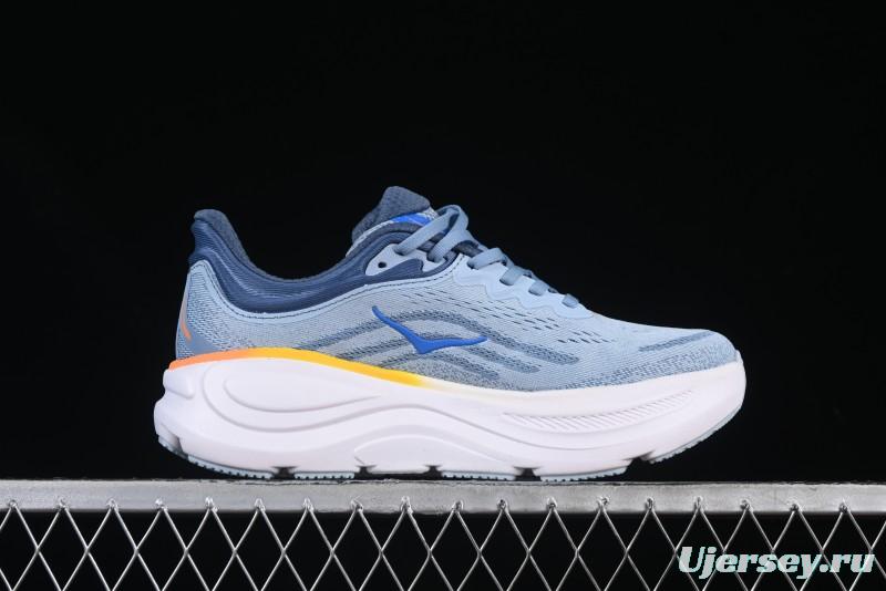 HOKA ONE ONE Bondi 9 Cushioned Running Shoes with Soft EVA Midsole - 1162013 DNP