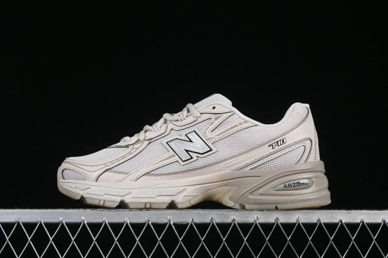 New Balance 740 ABZORB Running Sneakers - Classic White/Neutral Style