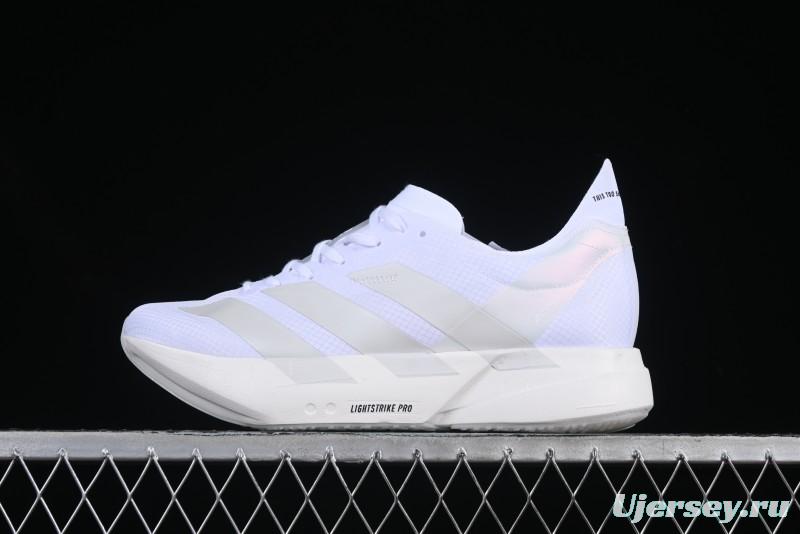 Adidas Lightstrike Pro Running Shoes - Ultra-Lightweight White Sneakers
