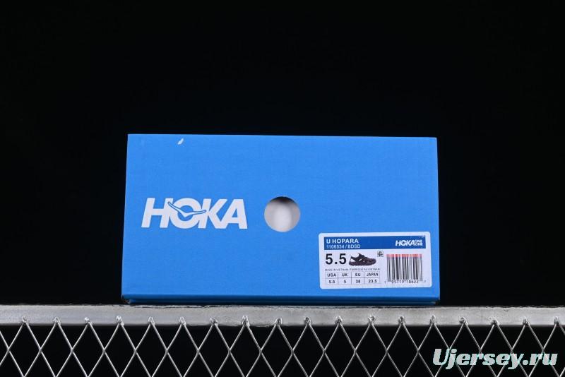 Hoka One One Hopara Outdoor Functional Mountain Sandals with Rugged Design - 1106534 BDSD