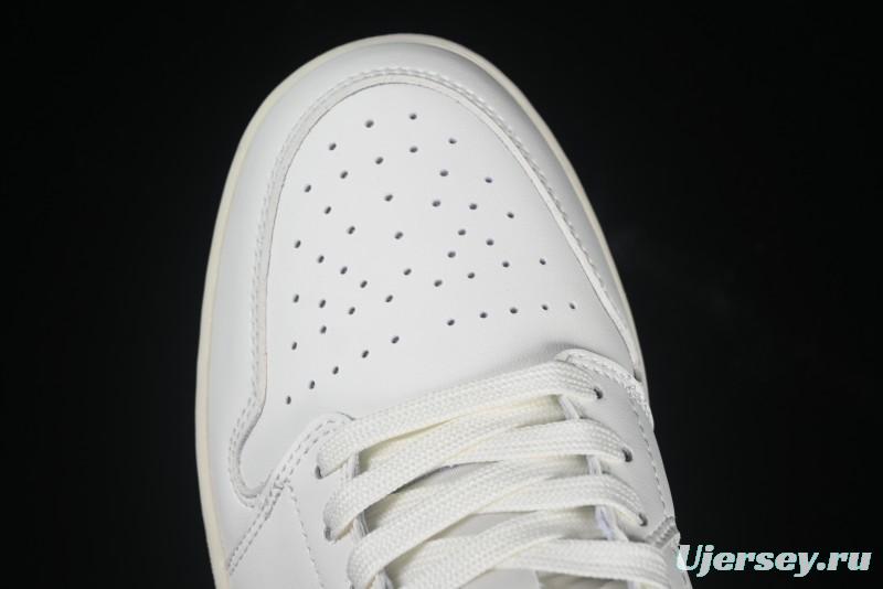Nike Air Jordan 1 Low AJ1 White Red Low Top Casual Sneakers - HJ9338-106