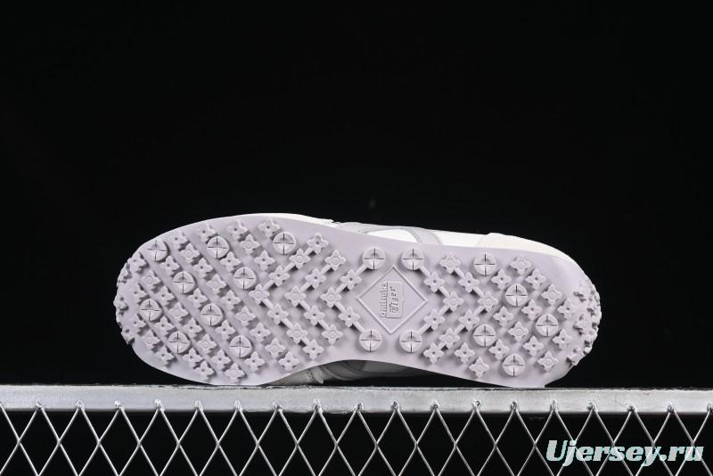 Classic Onitsuka Tiger Mexico 66 Shoes – White & Grey Minimalist Design