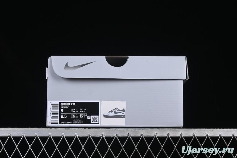 Custom "I Love U" Black & White Sneakers - Sleek Barcode Design