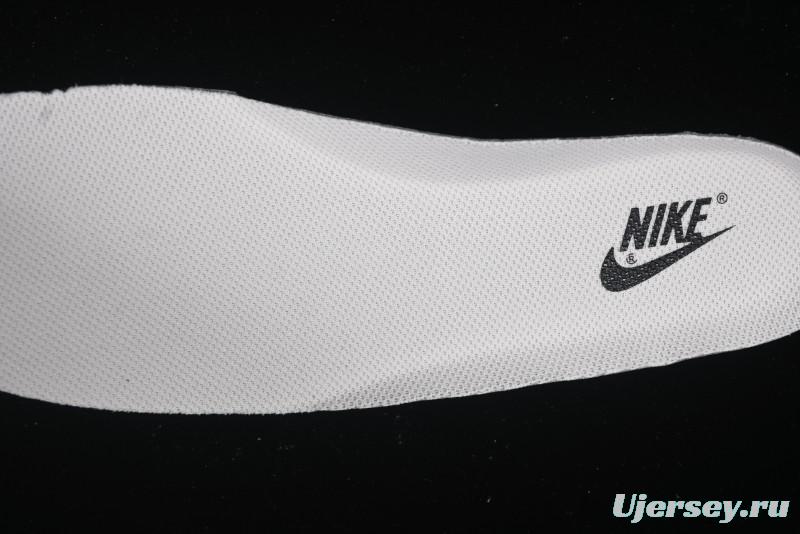 Nike Air Force 1 '07 Low Supreme Collaboration Beige Black Spliced Casual Sneakers with Strap - HH7518-056