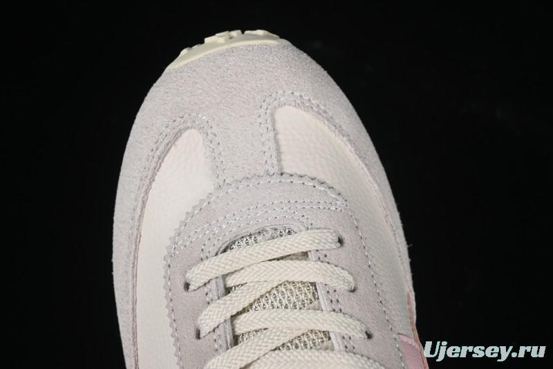 Asics Vintage-Style Sneakers - Soft Pink & Neutral Beige