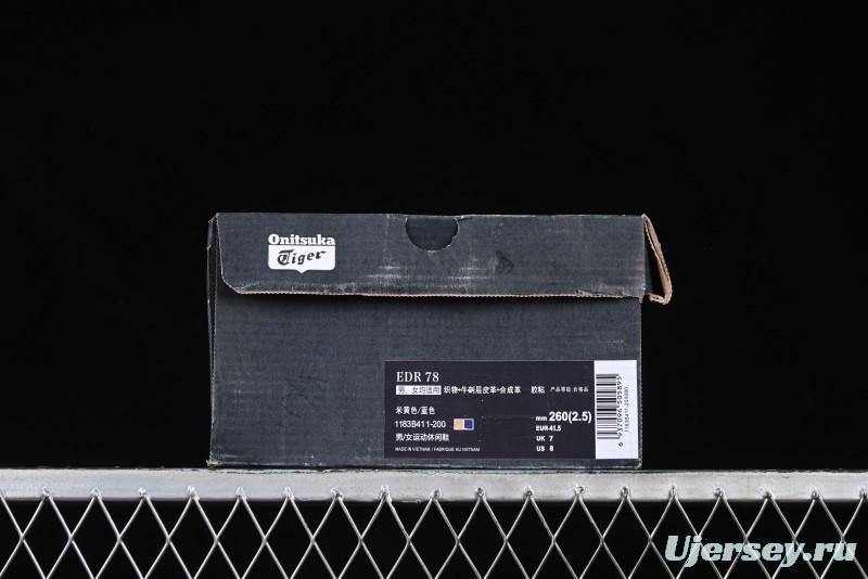 Onitsuka Tiger Edr 78 Low Top Running Shoes Comfortable Slip Resistant Durable - 1183B411-200