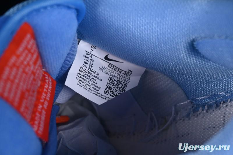 Nike SB Dunk Low Pro ISO University Blue Low-Top Skate Shoes - FJ1674-401