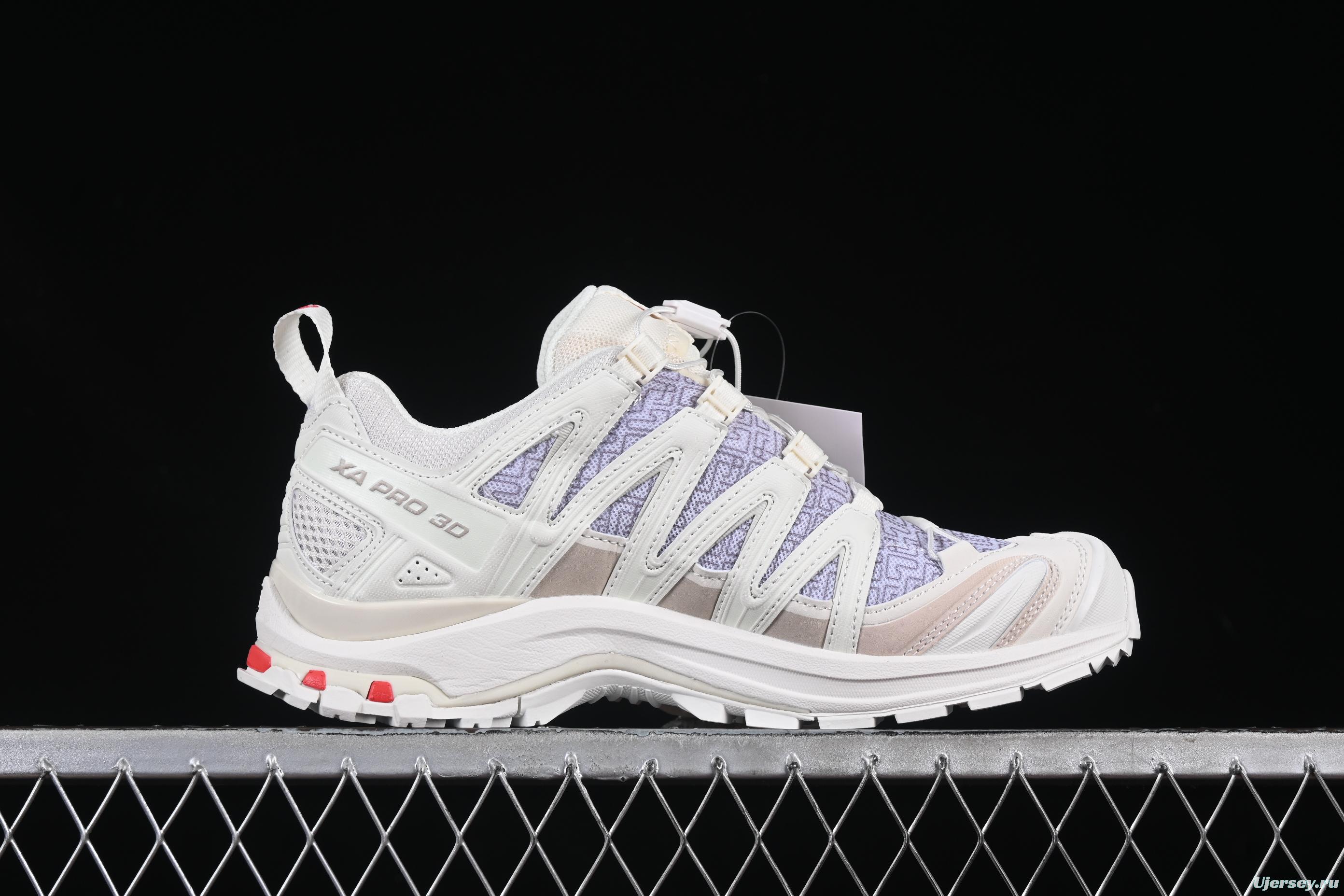 Salomon XT-Wings 2 Trail Running Shoes – Cream & Lavender Edition