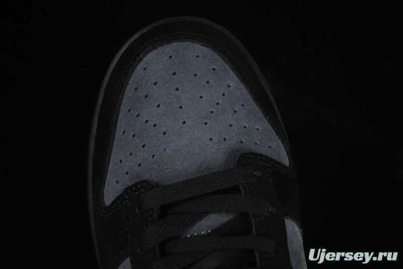 Nike Dunk Low Casual Sneakers in Black-Grey Colorway - HQ1931-001