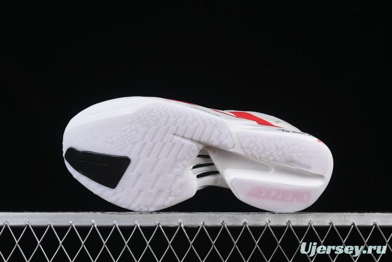 Adidas Lightstrike Pro Running Shoes - White/Red with Inspirational Design