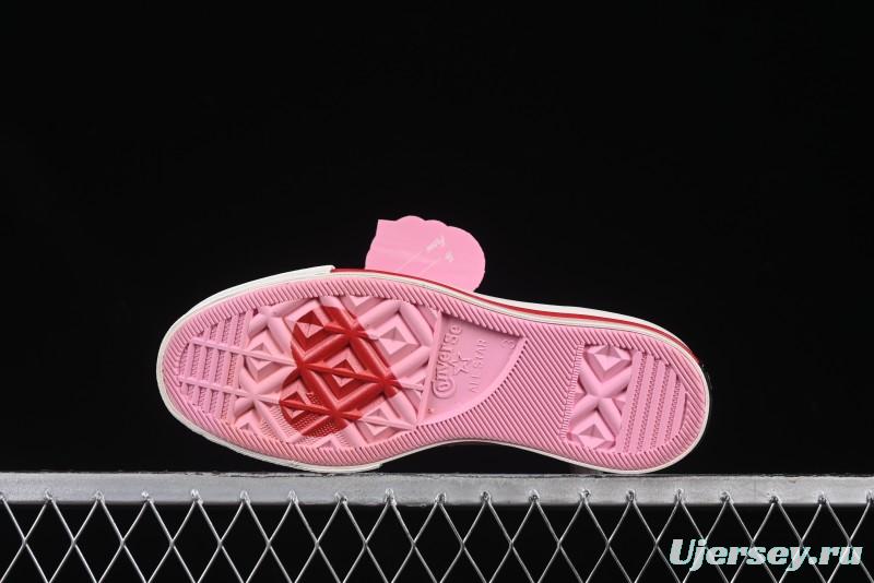 Converse Chuck 70 Valentine's Day Rose High Top Casual Sneakers - A14798C