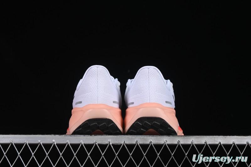 Nike Air Zoom Running Shoes - White/Coral Gradient
