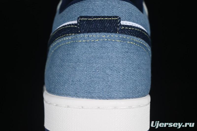 Nike Air Jordan 1 Low "Canadian Tuxedo" Basketball Shoes - IH0648-141