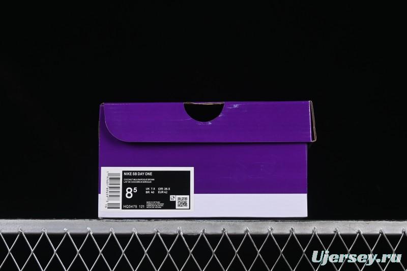 Nike SB Day One Low Top Casual Skate Shoes with Air Zoom Cushioning - HQ3475-121