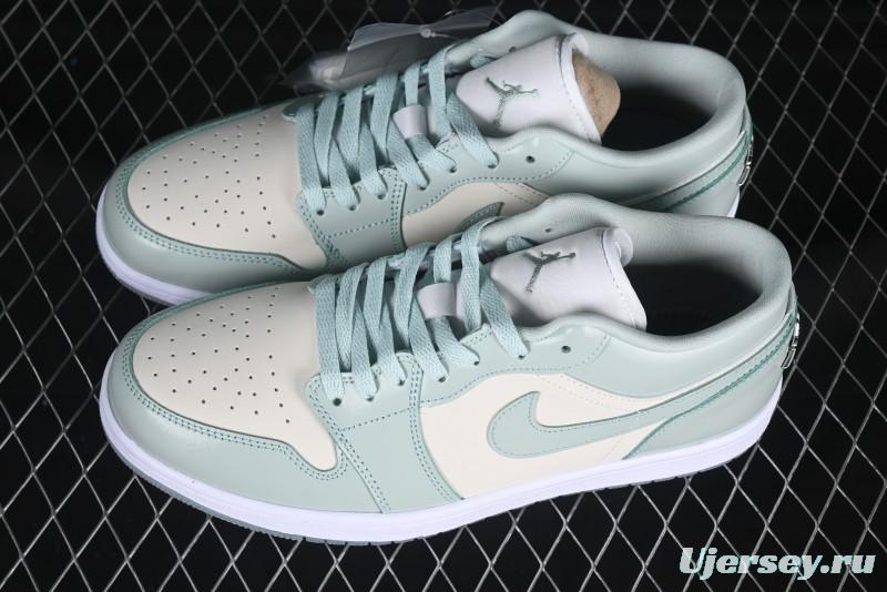 Nike Air Jordan 1 Low SE "Mint & Cream" - Sleek and Stylish Casual Sneakers