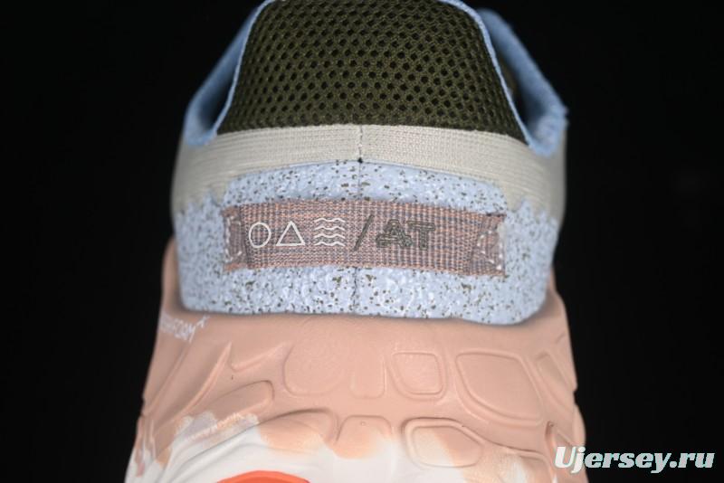 New Balance Fresh Foam X More V3TDS Low-Top Running Shoes with Durable Slip-Resistant Outsole - MTMORUG3