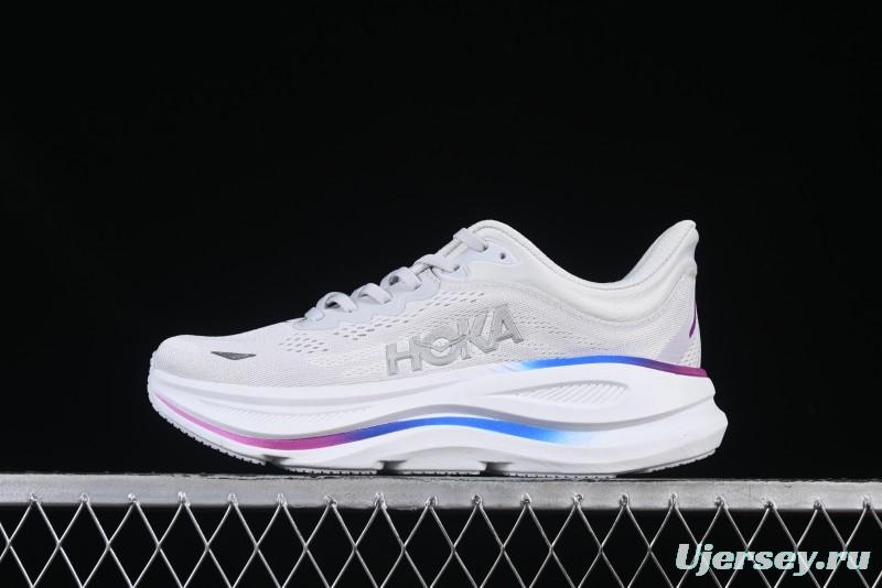 HOKA ONE ONE Bondi 9 Knit Lightweight Casual Running Shoes - 1162012 CYWH