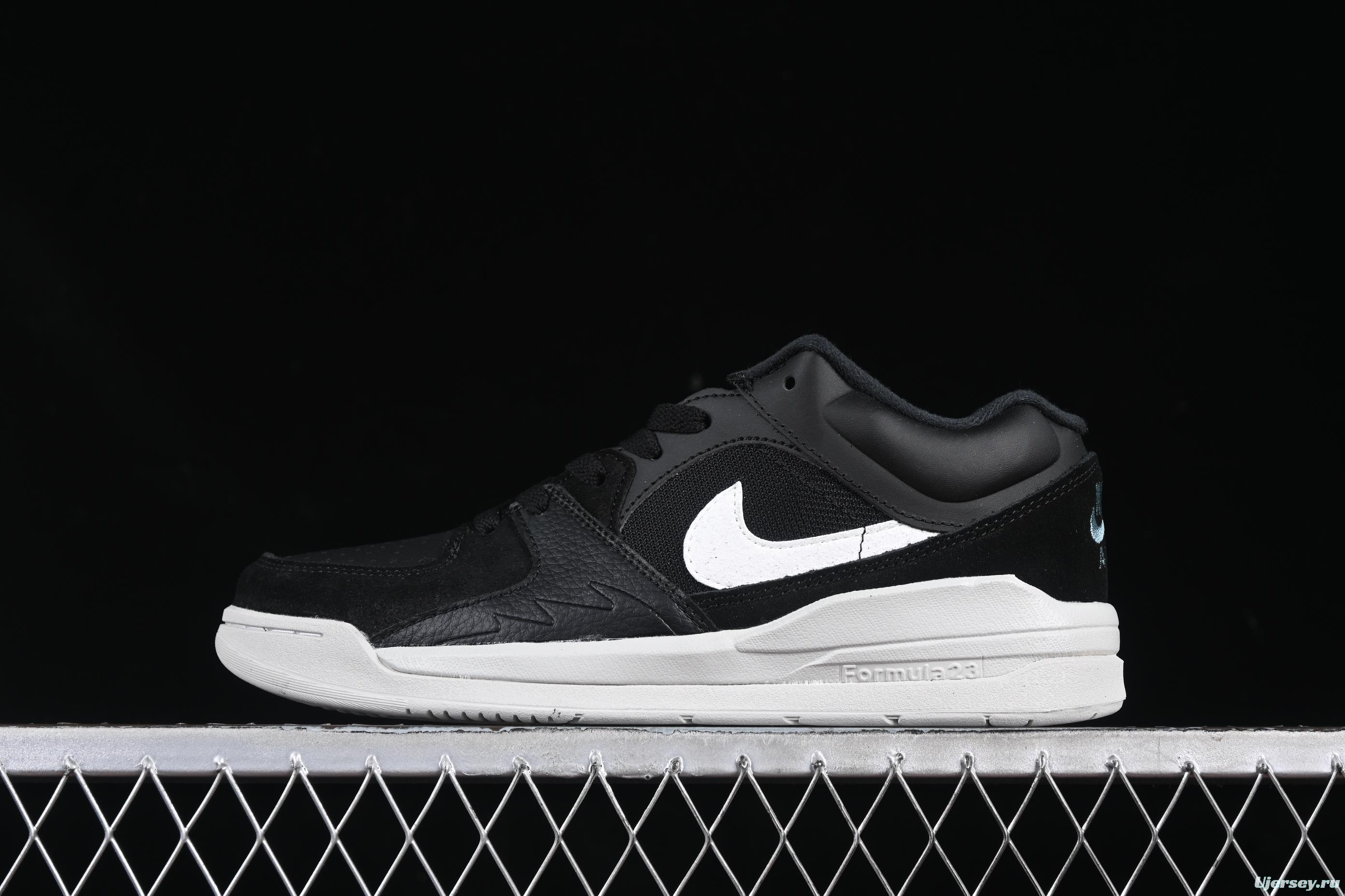 Nike Court Vision Low 'Black & White' - Modern Streetwear Sneakers