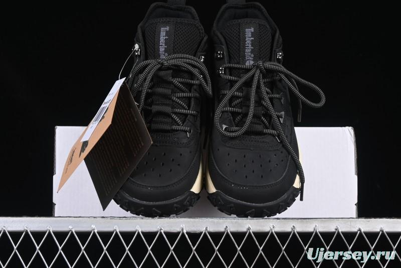 Timberland Solar Wave Low Hiking Sneakers - Black/Off-White