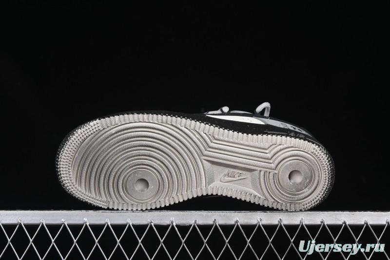 Nike Air Force 1'07 Low Star Graffiti Hand-Painted Casual Sneakers with Full-Length Air Cushion - XV7981-476