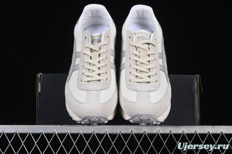 Classic Onitsuka Tiger Mexico 66 Shoes – White & Grey Minimalist Design