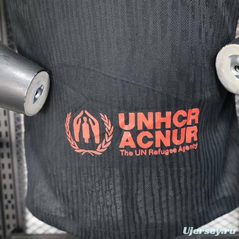 Player Version 25/26 FC Barcelona Black with Pink "T.S. 1989" Jersey