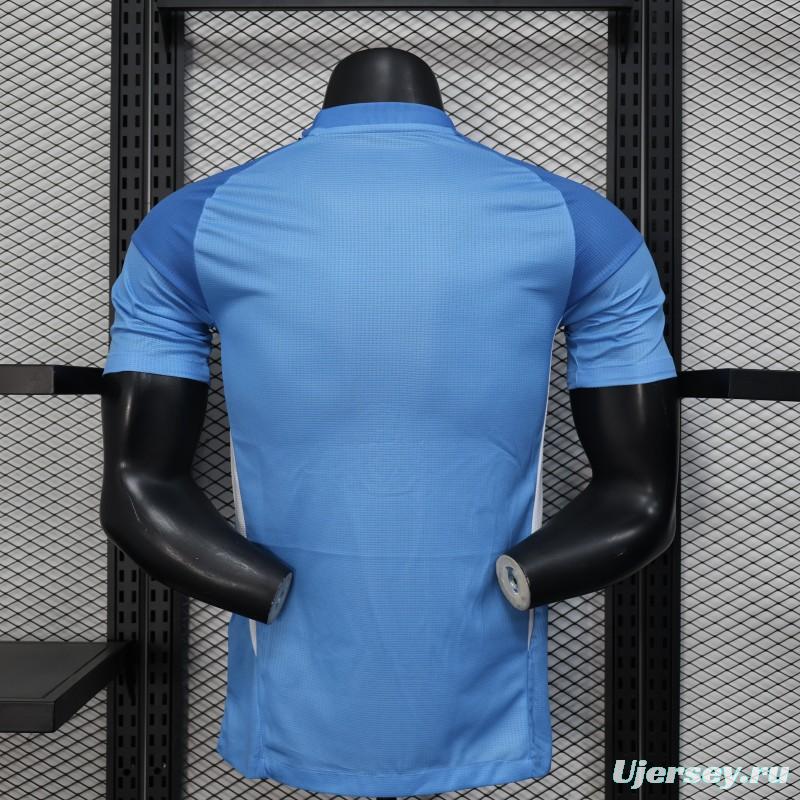 Player Version 25/26 Real Madrid Blue Goalkeeper Jersey