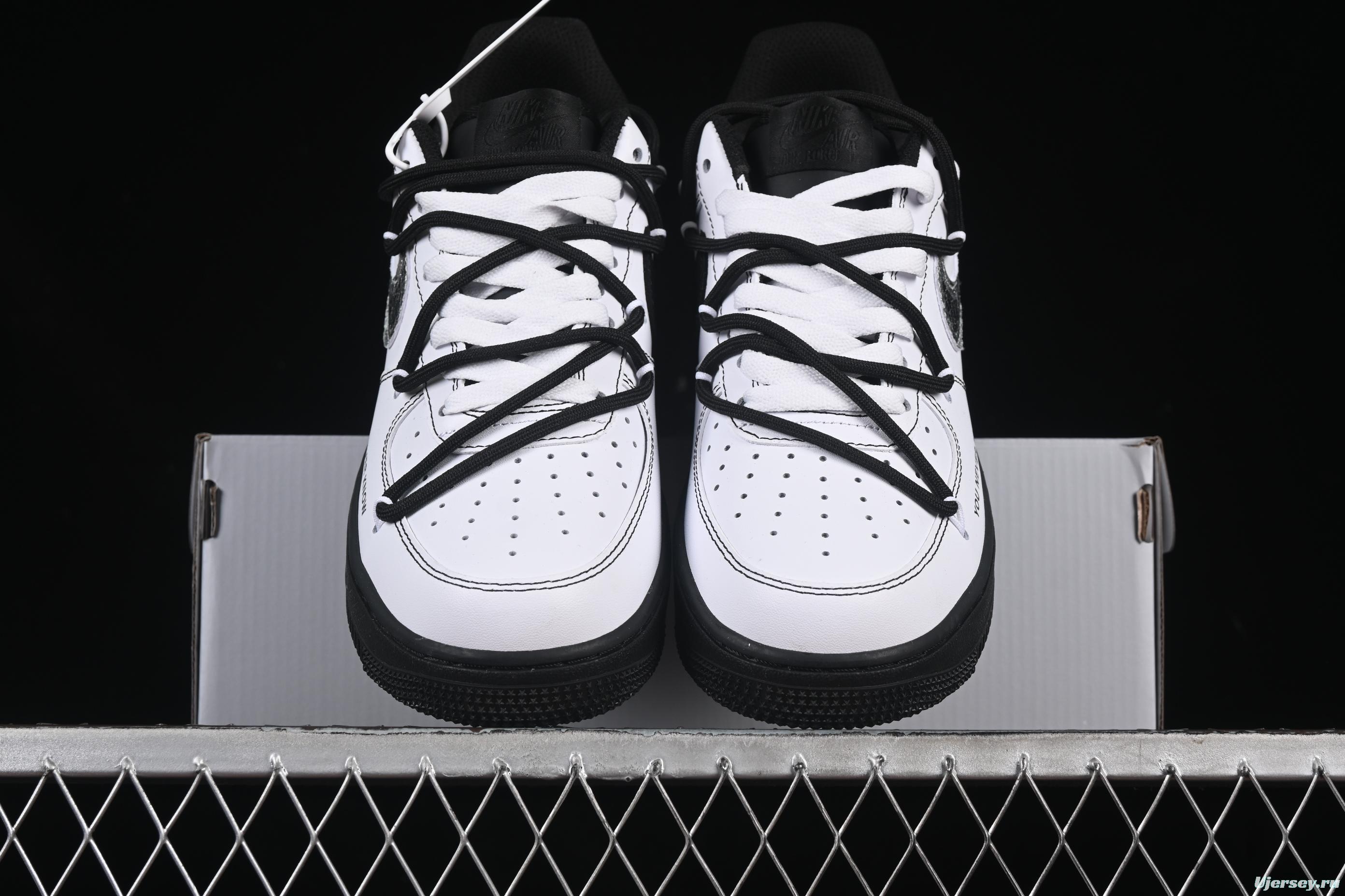 Nike Air Force 1'07 Low Casual Sneakers with Full-Length Air Cushion - ZH0316-066