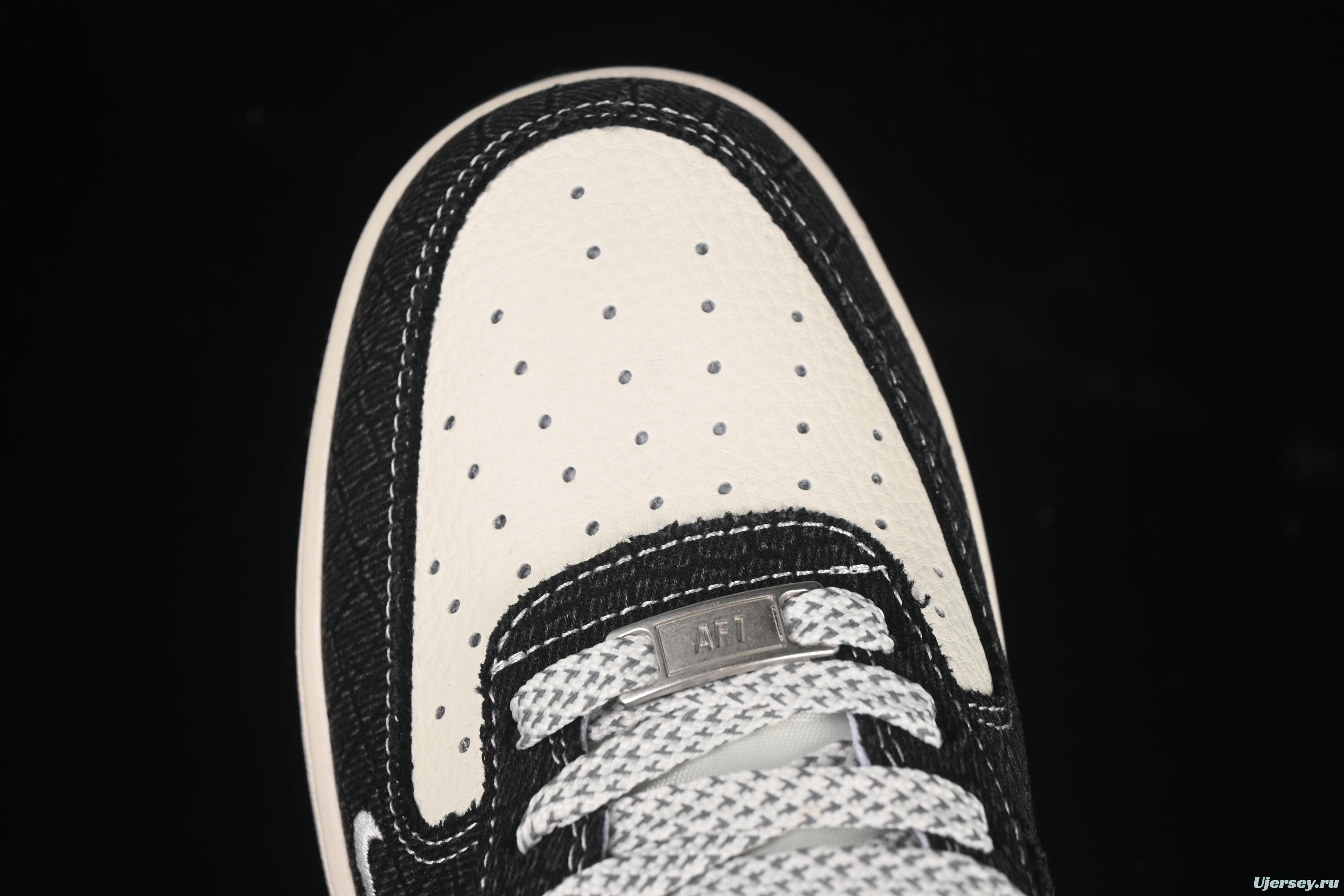 Nike Air Force 1 '07 Low LV Collaboration Denim Black Casual Sneakers - XS1958-550