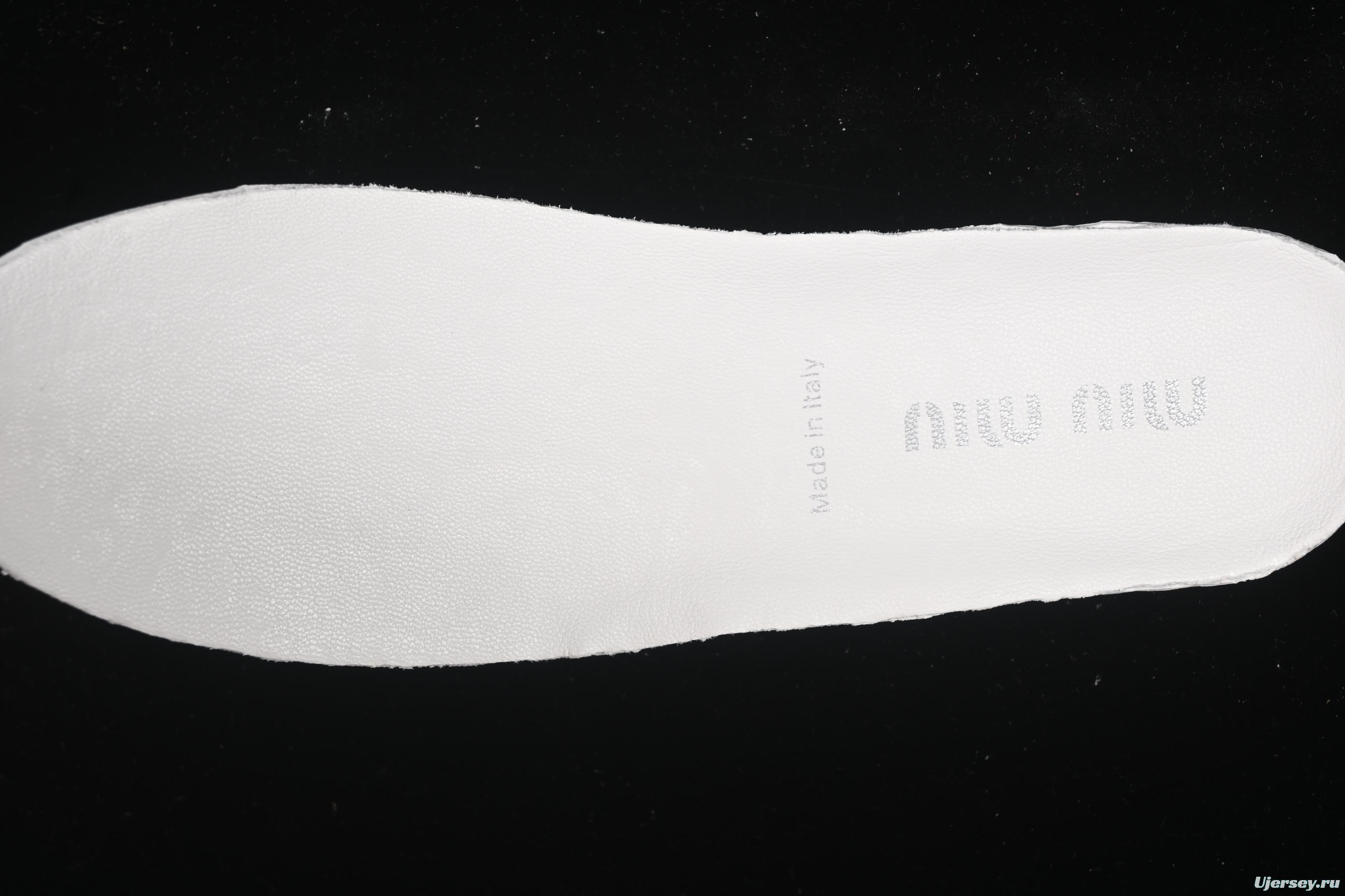 MiuMiu Mary Jane Ballet Flats - 99D4